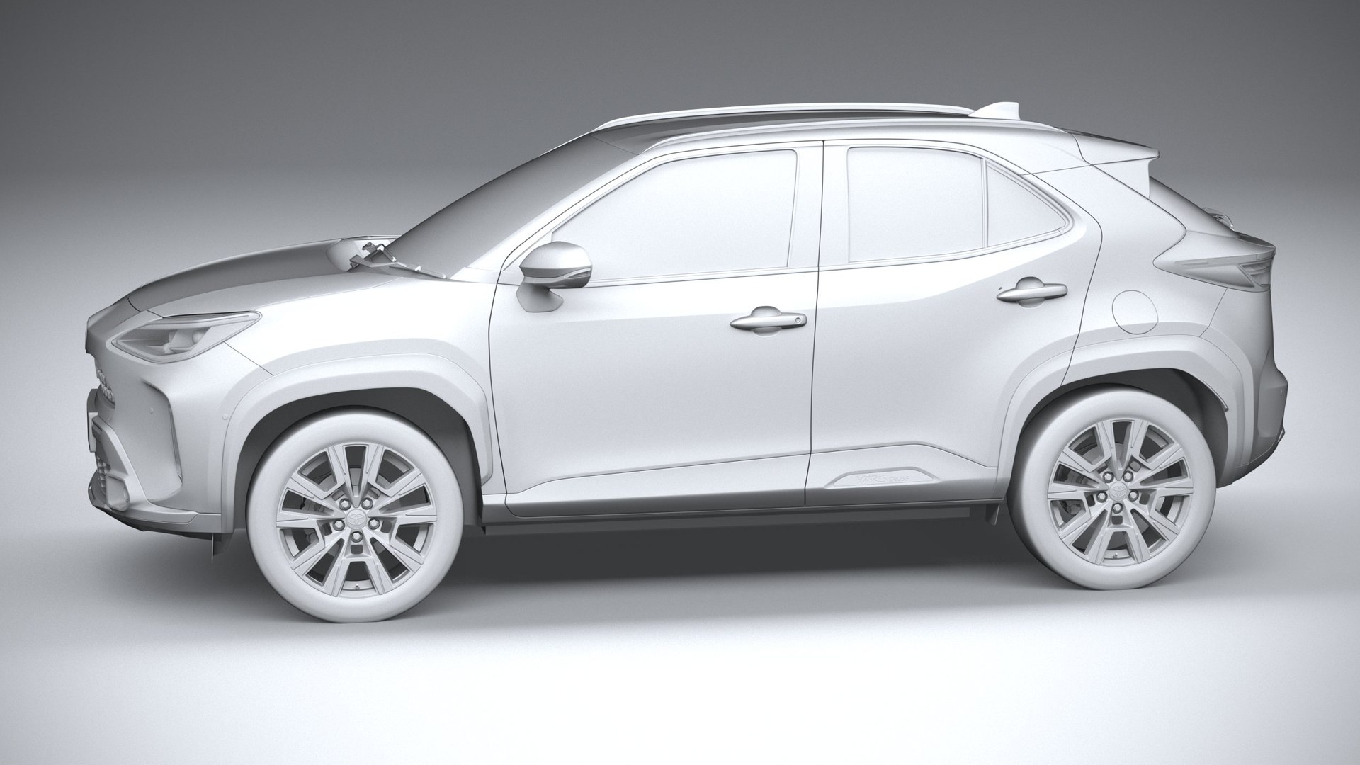 Toyota Yaris Cross 2024 3D https://p.turbosquid.com/ts-thumb/JE/gNUeO6/ke/toyota_yaris_cross_2024_grey_0008/jpg/1717683117/1920x1080/fit_q87/5649f23e1f2f09b9394c8456ef798c080aac2fe9/toyota_yaris_cross_2024_grey_0008.jpg