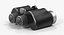Old Metal Military Binoculars