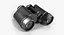 Old Metal Military Binoculars