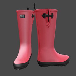 3d boots gumboots