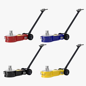 3d floor jack model