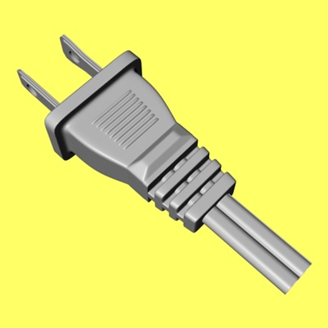 3d Electric Plug