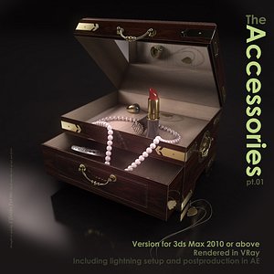 Jewelry Box with Accessories