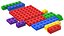 real lego bricks 3D model