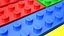 real lego bricks 3D model