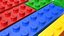 real lego bricks 3D model