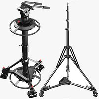 Two Detailed Camera Tripods