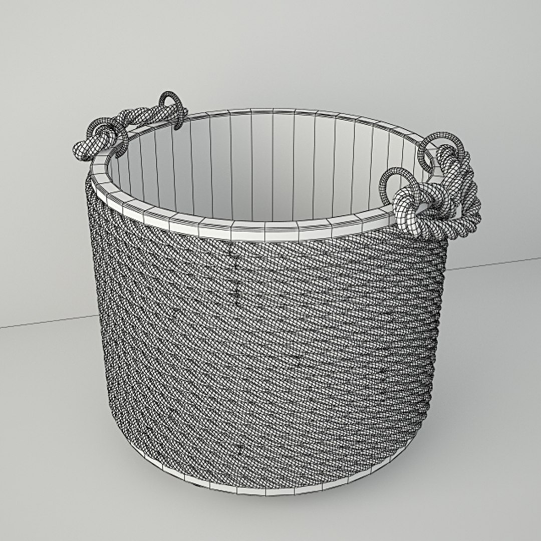3D bucket ropes - TurboSquid 1194785