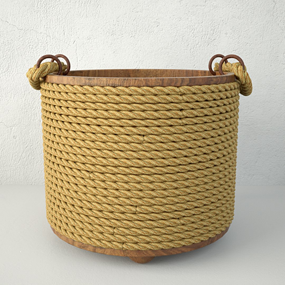 3D bucket ropes - TurboSquid 1194785