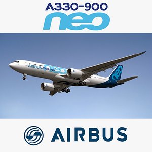 3D airbus a330 neo