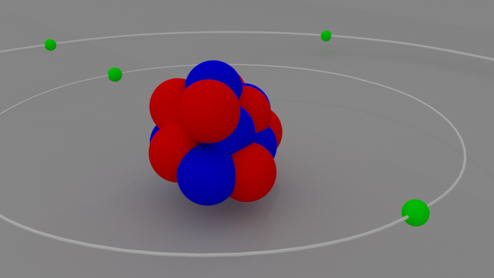 3D Oxygen Atom - TurboSquid 1195563