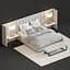 bed - provence 3D model