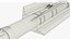 Short Range Infrared Guided Air to Air Missile Gray 3D