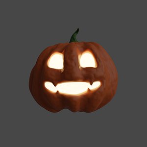 Halloween Jack-o-Lantern Pumpkin Cute and Funny