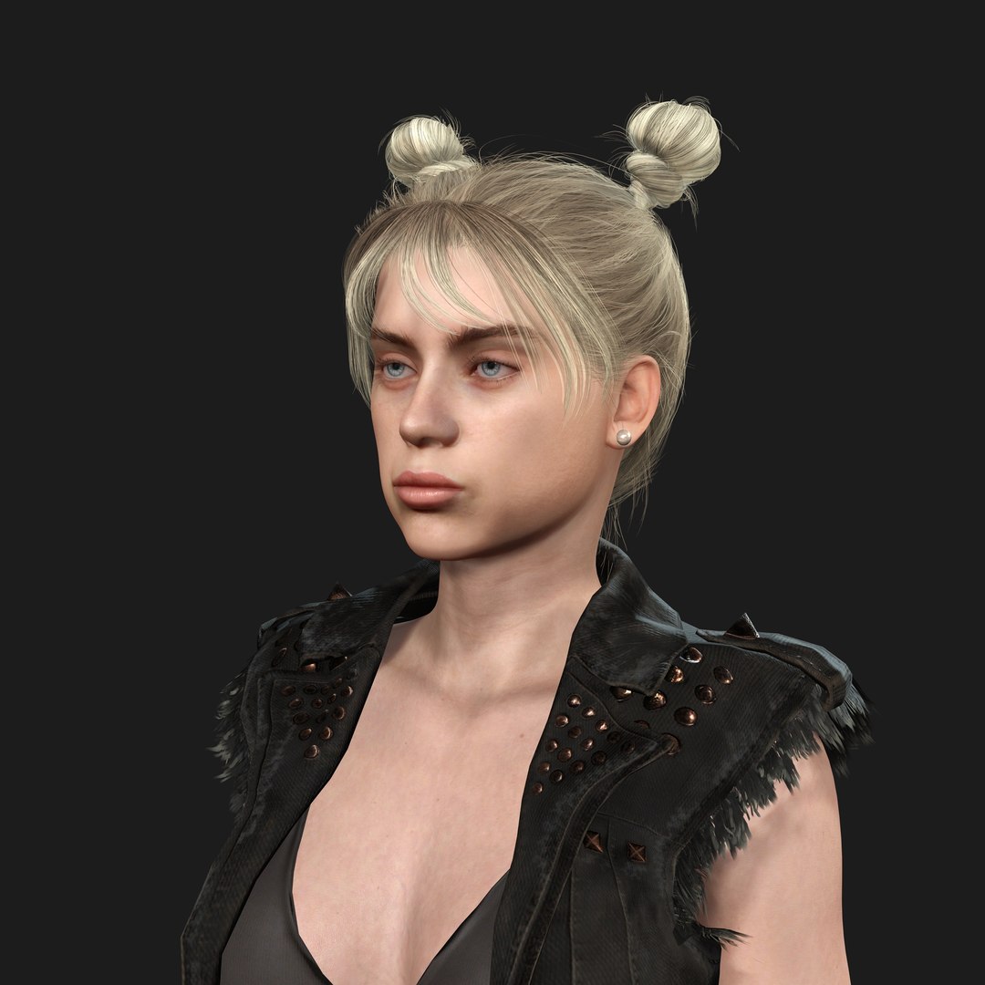 billie Eilish 3D Model - Hyper Realistic 3D model https://p.turbosquid.com/ts-thumb/JF/Ig6ReQ/3h/3/jpg/1720823837/1920x1080/fit_q87/c377ef678bf7469c30184ef39fbc3aff47a90e87/3.jpg