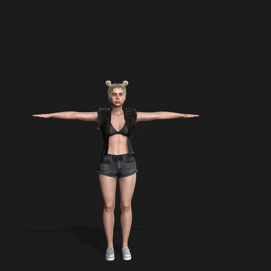 billie Eilish 3D Model - Hyper Realistic 3D model https://p.turbosquid.com/ts-thumb/JF/Ig6ReQ/3r/12/jpg/1720823847/1920x1080/fit_q87/e6bd3f41d877eff7c914a5c53924a1f95a1d3366/12.jpg