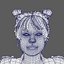 billie Eilish 3D 模型 - 超逼真
