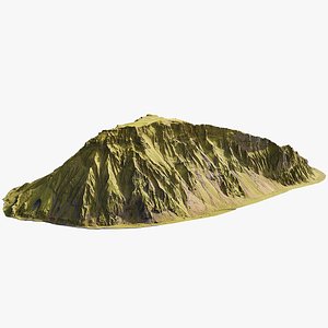Icelandic Mountain - 3D PBR Model