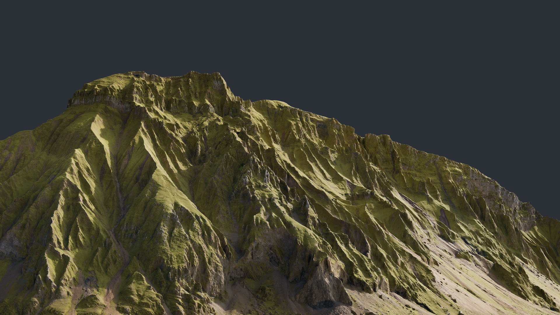 3D Icelandic Mountain - 3D PBR Model https://p.turbosquid.com/ts-thumb/JF/QYjbZv/ip/7/jpg/1774703005/1920x1080/fit_q87/fd5f373aebc2f31654f3c759830de252aff164f9/7.jpg