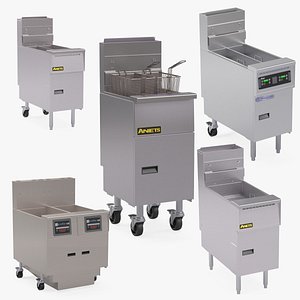 Commercial 7 Deep Fryer Bundle Collection