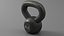 Kettlebell de treinamento fundido sólido 30 lb