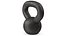 Kettlebell de treinamento fundido sólido 30 lb