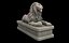 Lion statue 3D