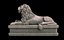 Lion statue 3D