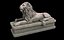 Lion statue 3D