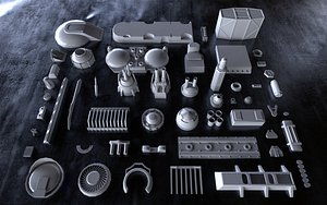 Greeblie Kitbash Set 3