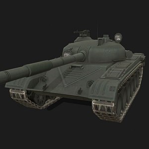 t-72 soviet tank 3D model