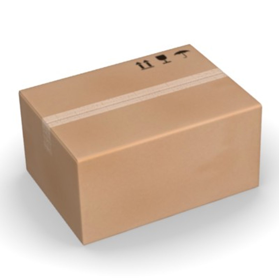 Post Package 3d Model