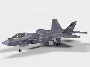 KAI KF-21 Boramae 3D model