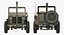 3d jeep willys rigged