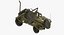 3d jeep willys rigged