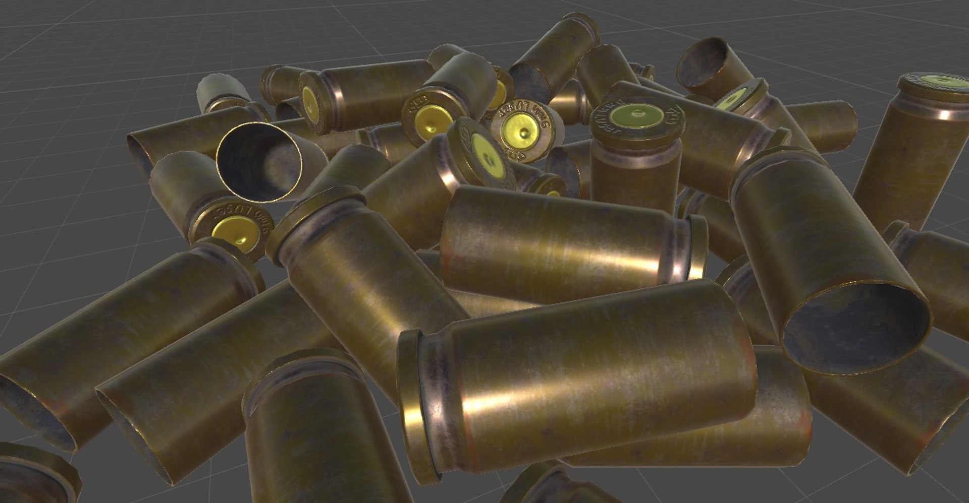 3D Bullet Shell Model - TurboSquid 1279088