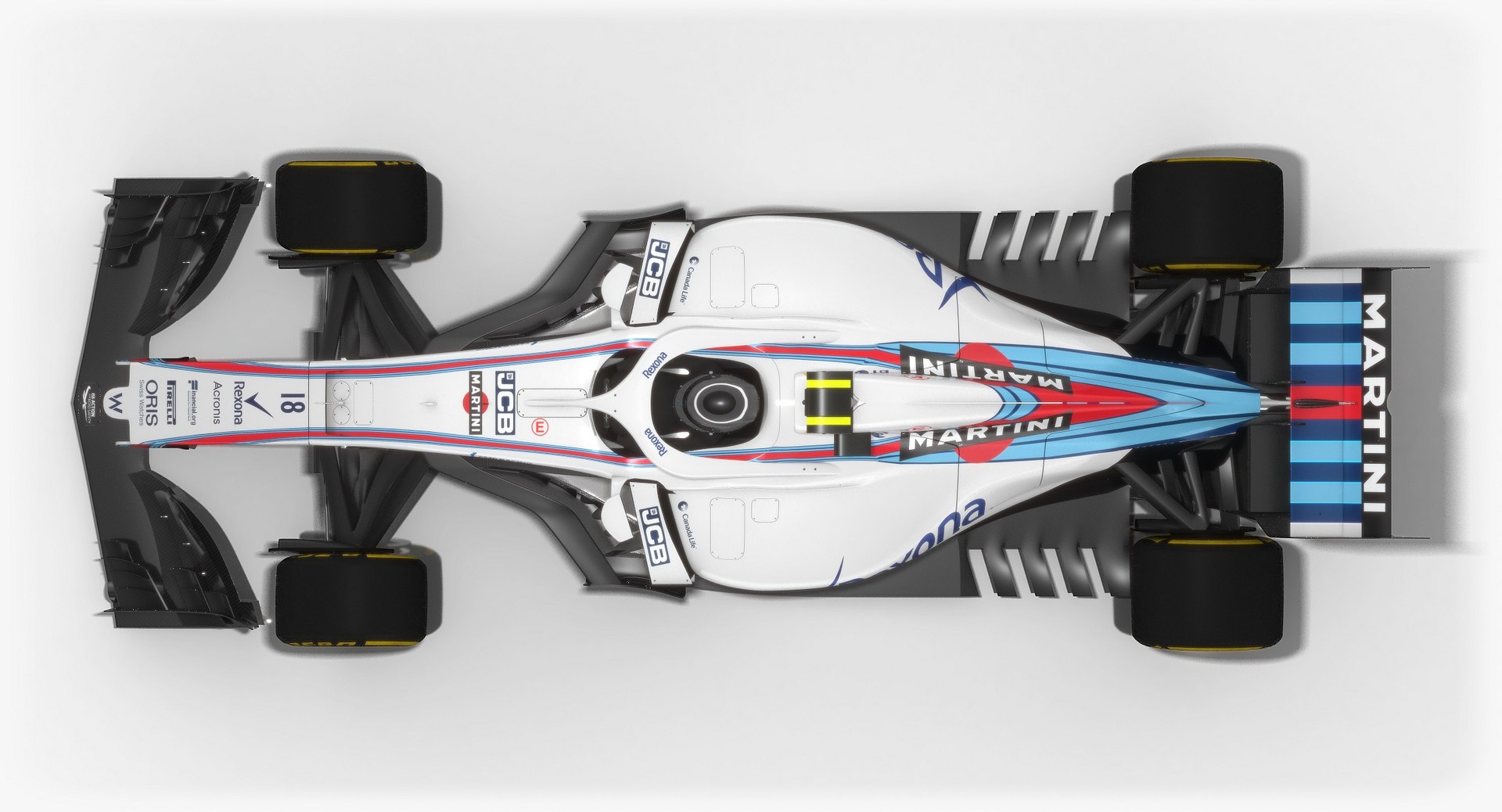 3D Williams Fw41 Formula 1 - TurboSquid 1256489