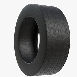3D model generic car tire