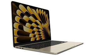 Apple MacBook Air 13 inch With M4 Chip Starlight model