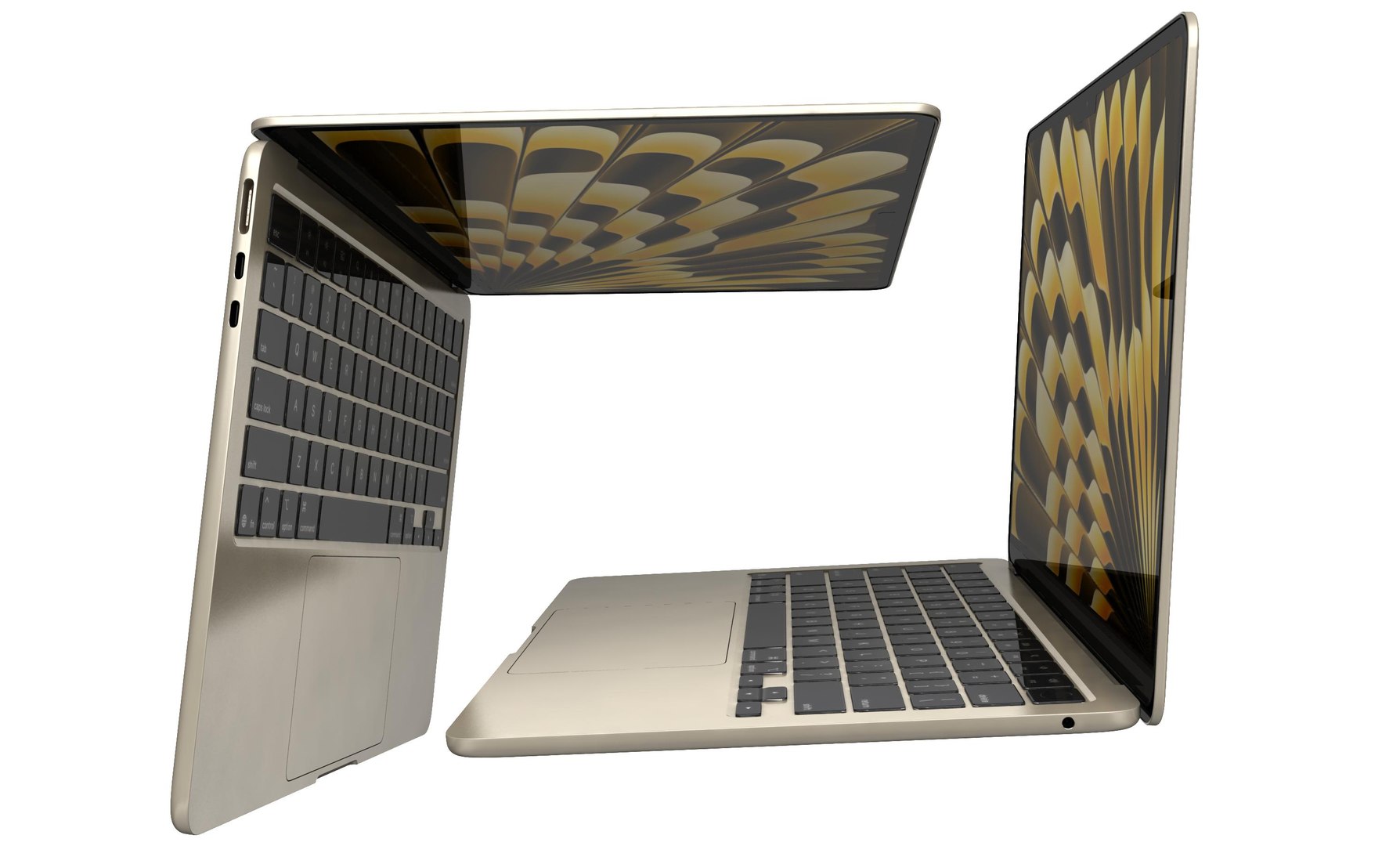 Apple MacBook Air 13 inch With M4 Chip Starlight model https://p.turbosquid.com/ts-thumb/JF/xNejtR/bO/15/jpg/1747546438/1920x1080/fit_q87/c22f09db5e10bb3909f25c7acf26bfd05da3d055/15.jpg