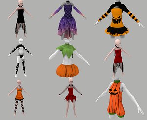 costumes halloween model