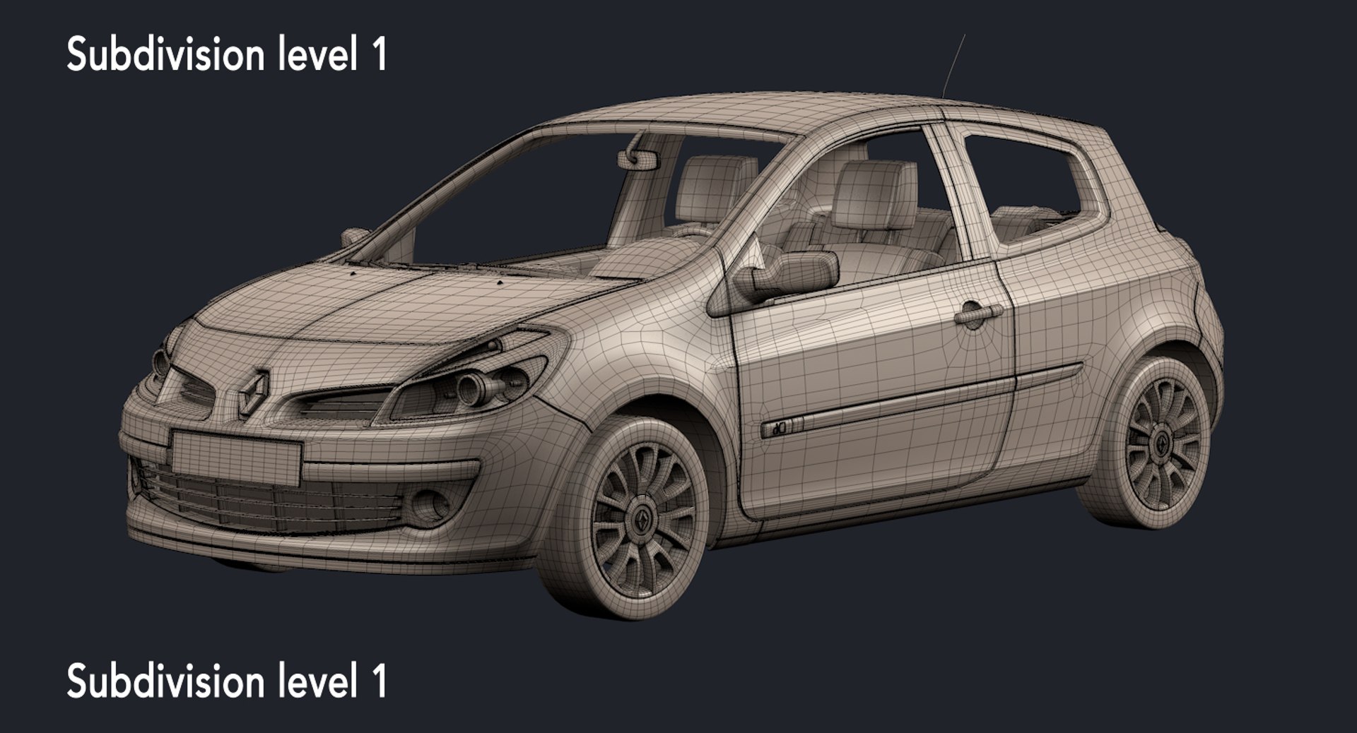 3d c4d 2006 renault clio iii https://p.turbosquid.com/ts-thumb/JG/4wmPGN/cEb1F836/wire2/jpg/1458706198/1920x1080/fit_q87/580121e739165e1eb5d41ad79752b53de05e90c2/wire2.jpg