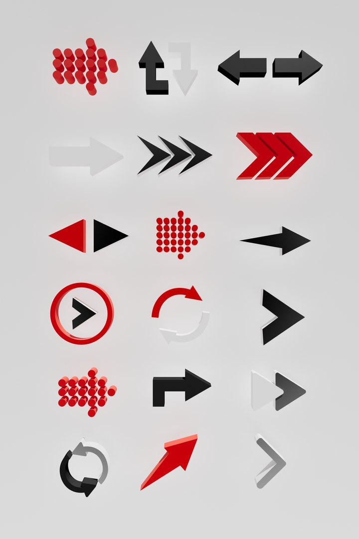3D Arrow-style logo decorative UI icons collection model https://p.turbosquid.com/ts-thumb/JG/7YA3gs/hW/2/png/1770664644/1920x1080/fit_q87/f884fbef53973e11c5753c8a109b9351b9f2ab6d/2.jpg