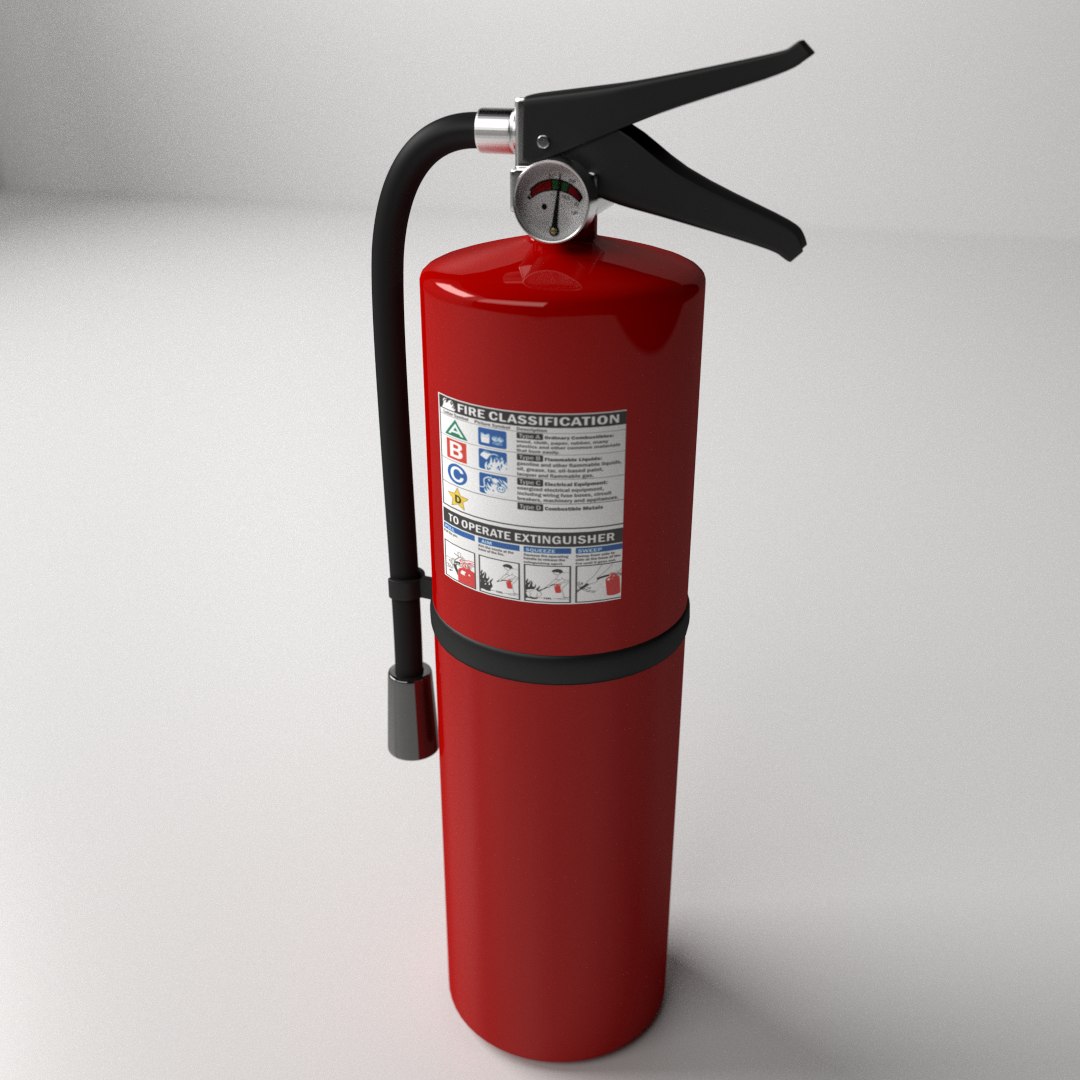 3d Model Extinguisher