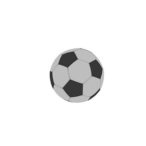 soccer ball 3D model