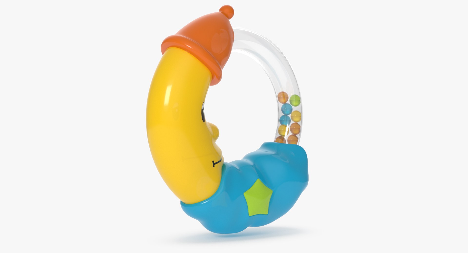 3D Rattle Baby Moon Model - TurboSquid 1219839
