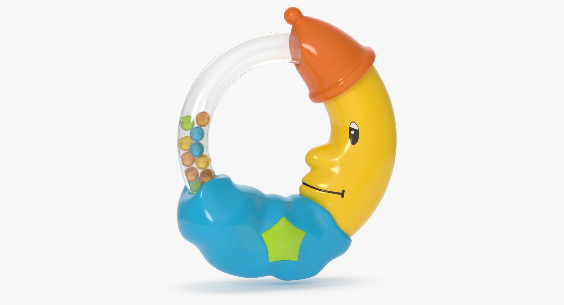 3D Rattle Baby Moon Model - TurboSquid 1219839