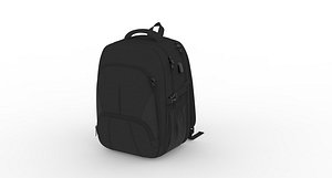 3D Backpack bag baggage