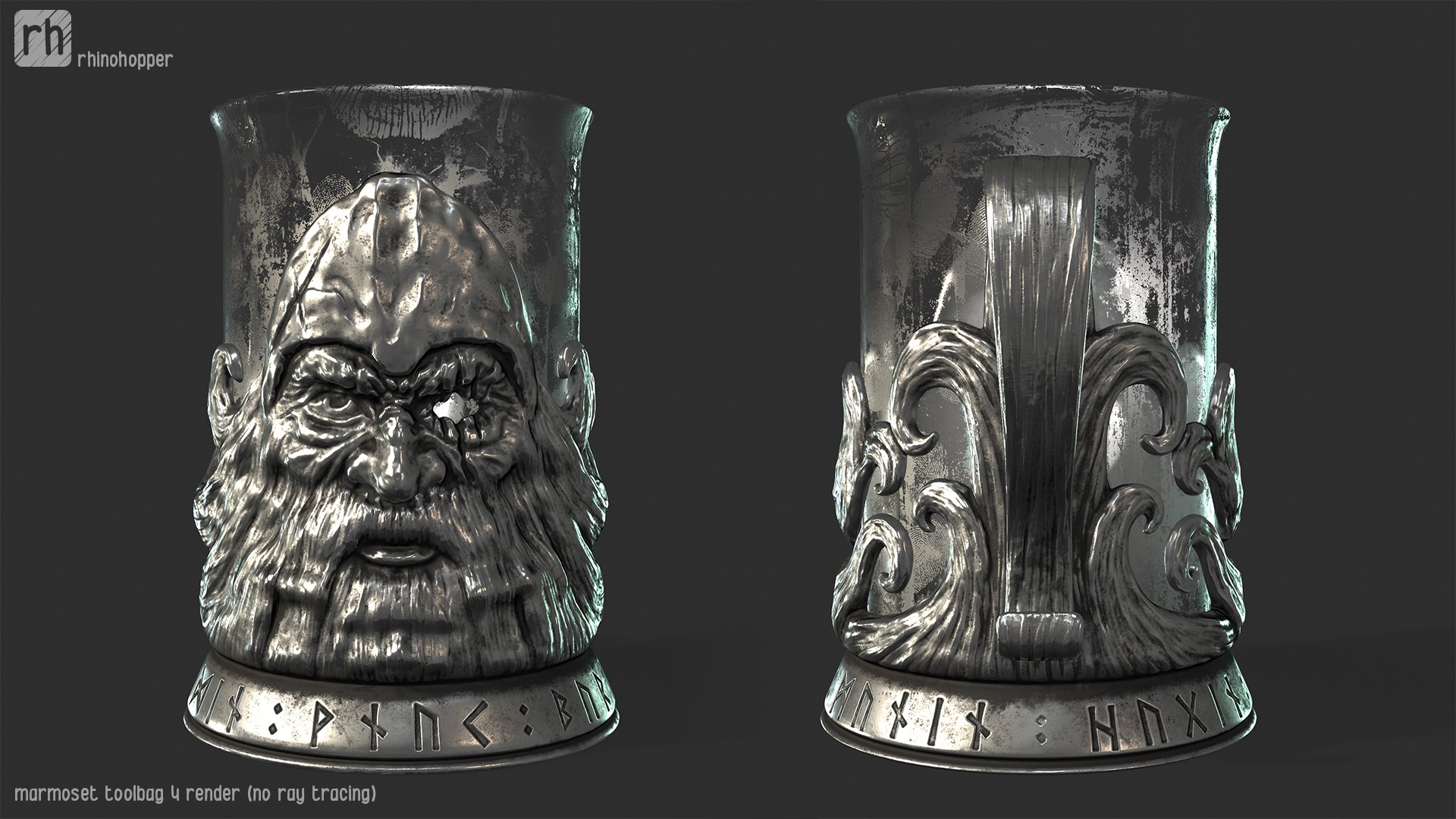 Odin shaped silver cup holder PBR Game-ready Low-poly model https://p.turbosquid.com/ts-thumb/JG/HuolmO/QP/preview_005/jpg/1634052538/1920x1080/fit_q87/d1e482185afed6aa08c16afcb57469a90f1b5d04/preview_005.jpg