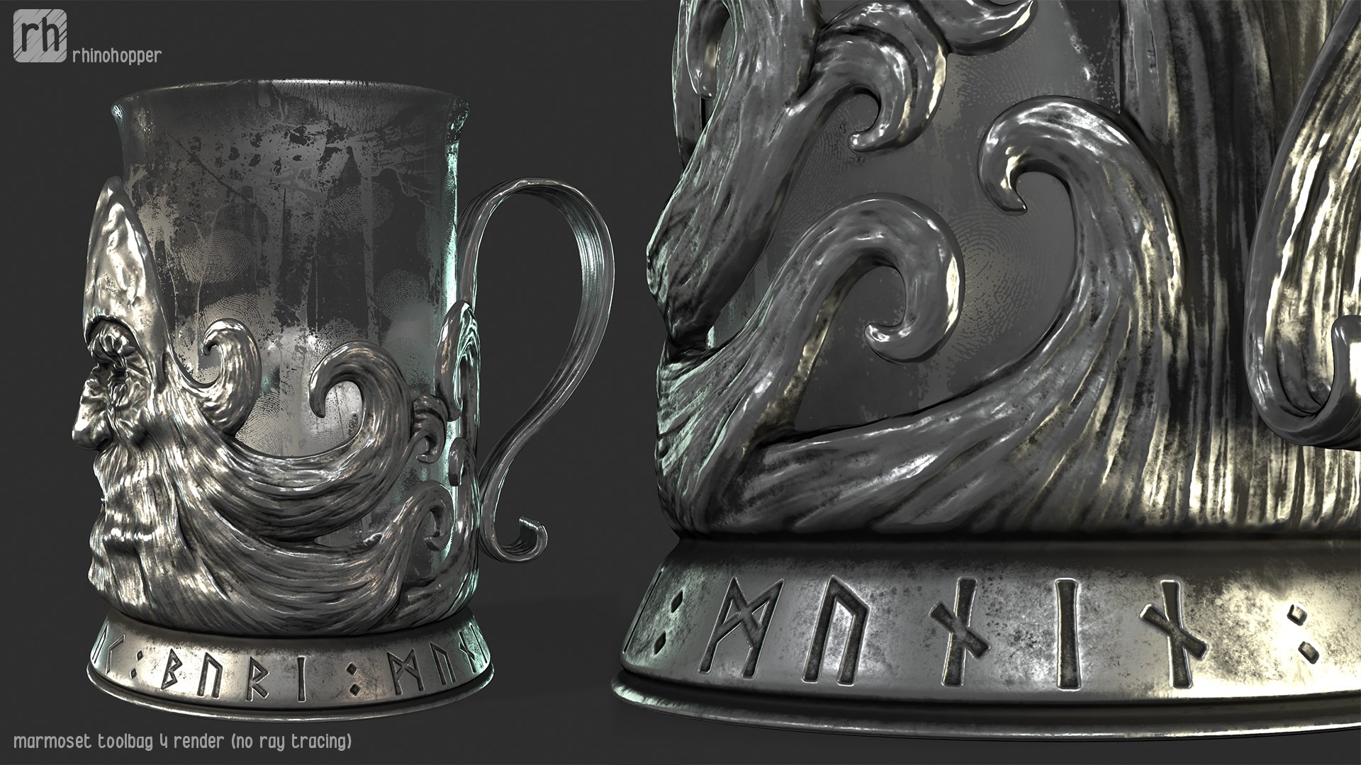 Odin shaped silver cup holder PBR Game-ready Low-poly model https://p.turbosquid.com/ts-thumb/JG/HuolmO/ad/preview_006/jpg/1634052539/1920x1080/fit_q87/cb085602b0903bc7df15a68ce70ddee0bb47514c/preview_006.jpg